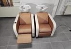 Lot de 2 bacs de lavages coiffure, Handtassen en Accessoires, Uiterlijk | Haarverzorging, Ophalen of Verzenden, Zo goed als nieuw