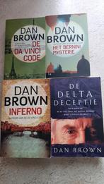 Dan Brown - 4 livres, Comme neuf, Dan Brown, Enlèvement ou Envoi