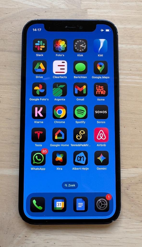 iPhone 12 mini zwart 64 gb, Telecommunicatie, Mobiele telefoons | Apple iPhone, Gebruikt, 64 GB, Zonder abonnement, Zonder simlock