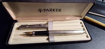 PARKER 75 Silver VINTAGE 60-70 vulpen ~ gouden penpunt beschikbaar voor biedingen