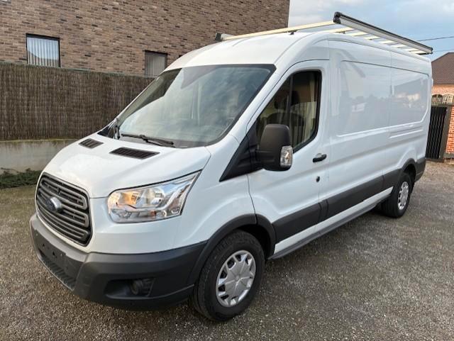 Ford Transit Diesel 6/2019 66000KM Lengte 3., Autos, Camionnettes & Utilitaires, Entreprise, ABS, Caméra de recul, Airbags, Bluetooth