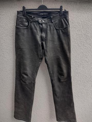 Modeka lederen moto broek