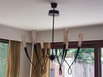 Design kroonluchter en 2 wandlampen, Huis en Inrichting, Ophalen, Zo goed als nieuw, Glas