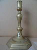 18e Eeuw antieke kandelaar Franse kandelaar antiek 16cm 1750, Antiek en Kunst, Ophalen of Verzenden, Koper of Brons