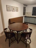 Tafel met 4 stoelen, Huis en Inrichting, Ophalen, Gebruikt