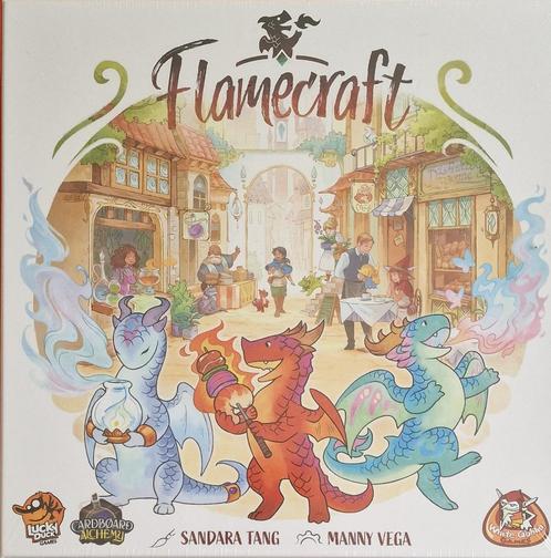 Bordspel "Flamecraft" (Nieuw, Nederlandstalig), Hobby en Vrije tijd, Gezelschapsspellen | Bordspellen, Nieuw, Een of twee spelers