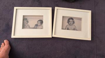 Set 2 kaders zonder foto beschikbaar voor biedingen