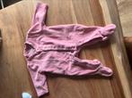 Baby pyjama roze met berenhoofd, Kinderen en Baby's, Babykleding | Maat 50, Meisje, Noukie’s, Ophalen of Verzenden, Zo goed als nieuw