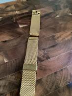 Horloge band Mesh 22 mm., Handtassen en Accessoires, Horloges | Antiek, Ophalen, Staal, Polshorloge