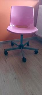 Bureaustoel kinderkamer, Ophalen, Zo goed als nieuw, Roze, Bureaustoel