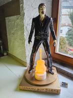 STATUE DE JOHNNY HALLYDAY DE 72 CM, Collections, Enlèvement, Utilisé, Humain