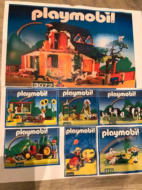 Bundel kinderboerderij, Kinderen en Baby's, Speelgoed | Playmobil, Zo goed als nieuw, Complete set, Ophalen