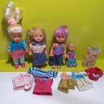Minis poupées Simba + vêtements + barbie’s + vêtement barbie, Utilisé, Enlèvement ou Envoi, Barbie