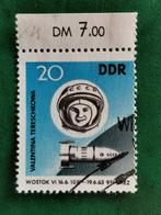 DDR 1963 - ruimtevaart - Vostok 6 - Valentina Tereschkowa, Overige thema's, Ophalen of Verzenden, Gestempeld