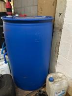 Plastic vat 210l, 150 liter of meer, Ophalen, Gebruikt, Kunststof