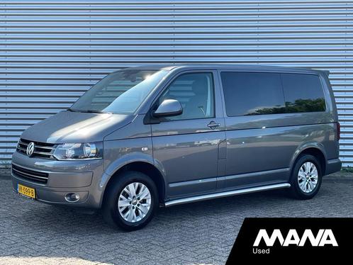 Volkswagen Transporter 2.0TDI 115PK L1H1 DC Airco Navigatie, Autos, Camionnettes & Utilitaires, Entreprise, Achat, ABS, Airbags