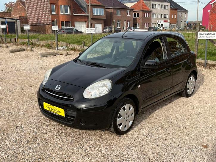 Nissan Micra acenta 1.2 benzine automaat 112.000km, Autos, Nissan, Entreprise, Micra, Essence, Euro 5, 4 portes, Automatique, Enlèvement