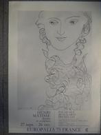 1975 L affiche Henri Matisse Europalia France PSK Brussel, Antiek en Kunst, Kunst | Litho's en Zeefdrukken, Ophalen of Verzenden