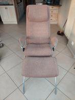 Stressless You chair met hocker in stof, Ophalen, Gebruikt, Stof