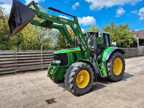 John Deere 6820 met fronthef PTO en Voorlader (bj 2004), Zakelijke goederen, Landbouw | Tractoren, meer dan 10000, John Deere