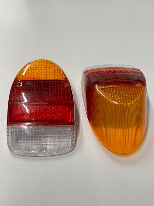 VW Volkswagen Beetle 1968-1973 achterlicht glas glazen set, Auto-onderdelen, Verlichting, Oldtimer onderdelen, Volkswagen, Gebruikt