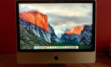 iMac desktop 24 inch Intel Core 2 Duo met nieuwe SSD 500GB beschikbaar voor biedingen