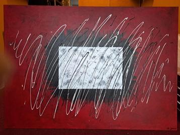 Modern schilderij op doek.  beschikbaar voor biedingen