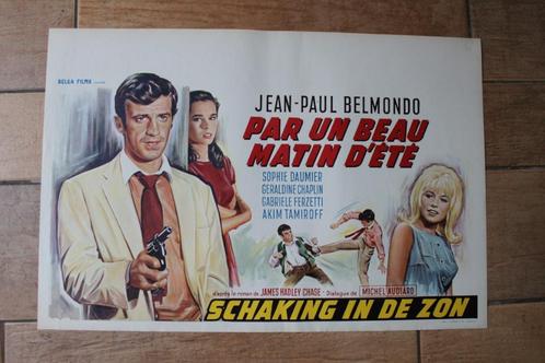 filmaffiche Jean-Paul Belmondo par un beau matin filmposter, Collections, Posters & Affiches, Comme neuf, Cinéma et TV, A1 jusqu'à A3
