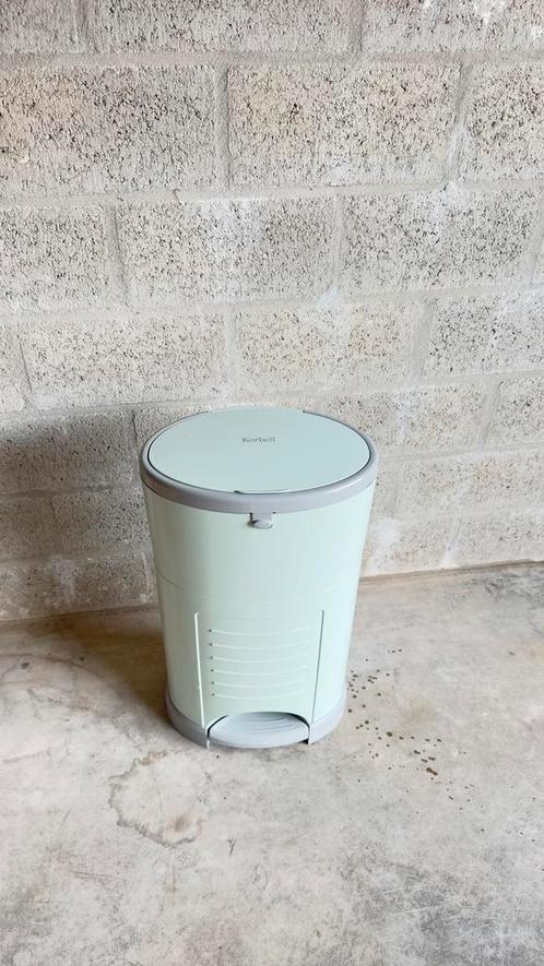 Korbell luieremmer mint, Kinderen en Baby's, Badjes en Verzorging, Luieremmer, Ophalen