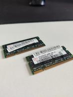 2x 2GB DDR2 SODIMM Laptopgeheugen – Hynix PC2-6400S (800MHz), Computers en Software, RAM geheugen, Gebruikt, Ophalen of Verzenden