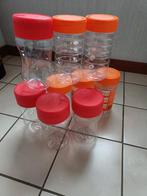 9 Plastieke potten 18 cm., Ophalen, Gebruikt