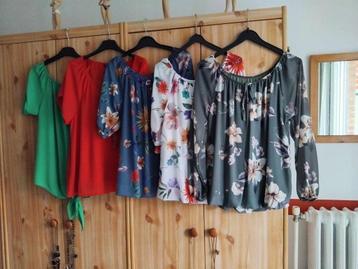 Lot  5  Blouses    beschikbaar voor biedingen