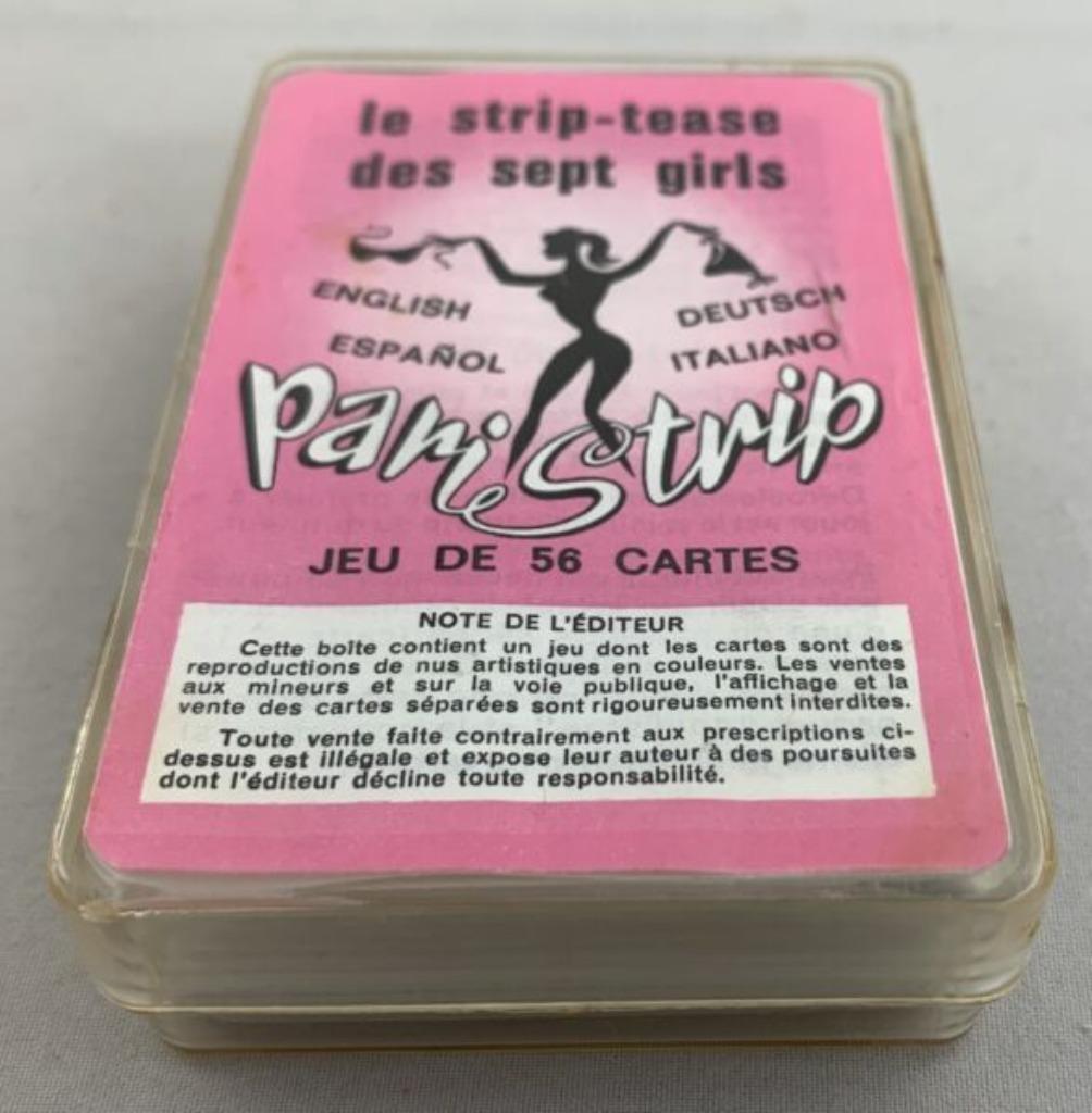 ② Jeu de cartes à strip-tease Le Striptease Pari complet — Jeux de société  | Jeux de cartes — 2ememain