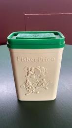 Fisher price vintage opbergdoos, Enlèvement, Comme neuf, Set de jeu