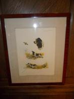 Lithografie door Boris Riab (1898/1975), Antiek en Kunst, Ophalen of Verzenden