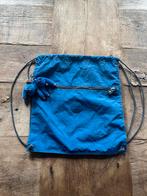 Kipling, zwemtas of turnzak, hoog blauw, Handtassen en Accessoires, Tassen | Schooltassen, Blauw, Gebruikt, Ophalen of Verzenden