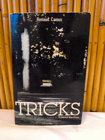 Livre, roman, de Renaud Camus "Tricks" broché, Persona 1982, Livres, Enlèvement ou Envoi, Renaud Camus, Utilisé, Europe autre