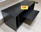 Meuble TV 10€, table de chevet 5€, lit 1 personne 10€, Enlèvement, Utilisé