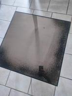 Table basse un carré de 60x60 sur une hauteur de 42 cm, Moins de 50 cm, Carré, Verre, 50 à 100 cm