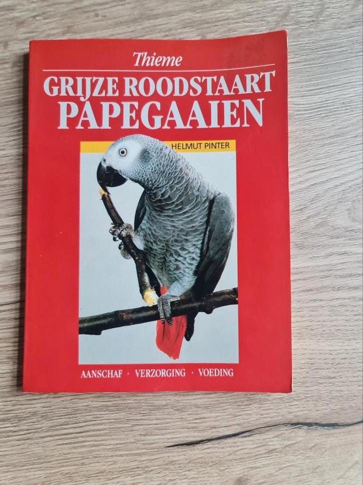 Boek : grijze roodstaart papegaaien / H. Pinter, Boeken, Dieren en Huisdieren, Gelezen, Vogels, Ophalen of Verzenden
