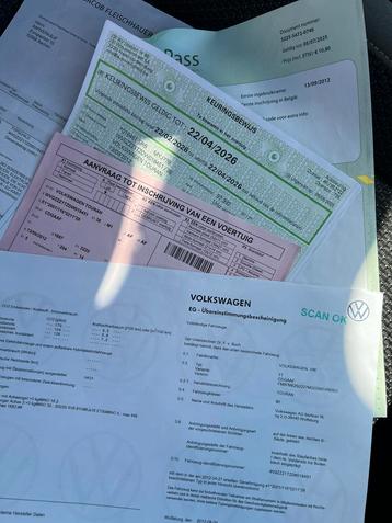 VW TOURAN, Auto's, Bluetooth, Euro 5, CNG (Aardgas), Wit