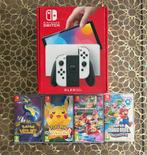 Nintendo Switch Oled met 4 Spelletjes, Ophalen, Switch OLED