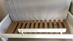 Lit enfant en bois blanc 1,20m/80cm avec matelas, Ophalen, Zo goed als nieuw, Matras