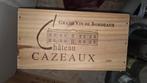 Caisse scelee hâteaa CAZEA UX  6bouteolle, Enlèvement, Neuf, Vin rouge, Pleine