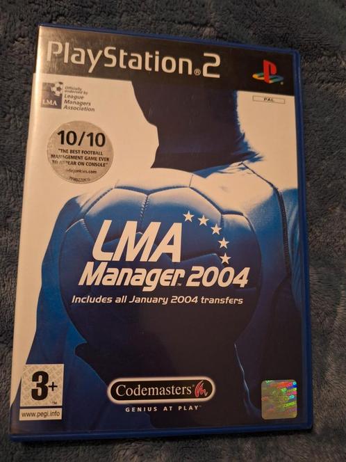 LMA Manager 2004 🟣 PS2, Consoles de jeu & Jeux vidéo, Jeux | Sony PlayStation 2, Utilisé, Enlèvement ou Envoi