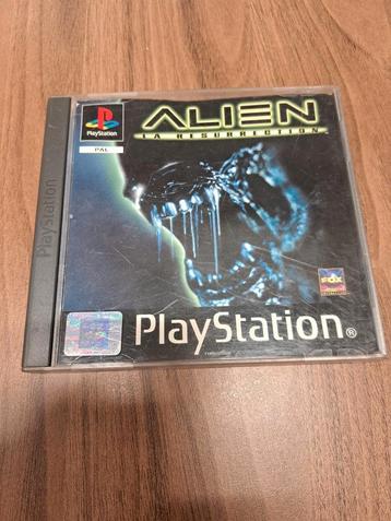 PlayStation 1-spel Alien the Resurrection. Compleet. RDV-DOO beschikbaar voor biedingen