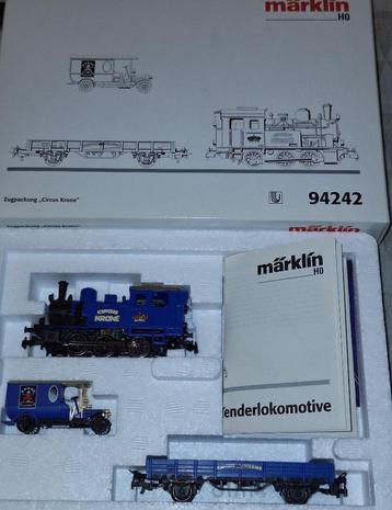 Märklin HO 94242 treinset “Circus Krone”, Delta Digitaal beschikbaar voor biedingen