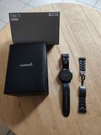 Garmin Fenix 7X Sapphire Solar Titane, Handtassen en Accessoires, Sporthorloges, Ophalen, GARMIN, Conditie, Zwart