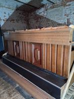 Bar, cafetoog, bruin eiken,, Huis en Inrichting, Ophalen, Zo goed als nieuw