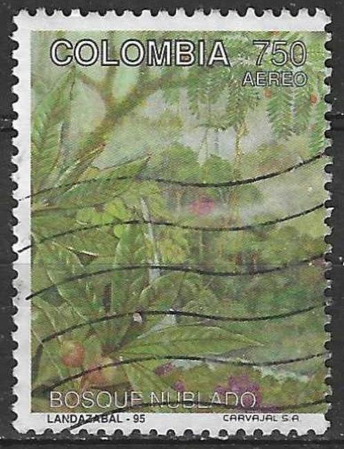 Colombia 1995 - Yvert 896PA - Bos met bloemen (ST), Postzegels en Munten, Postzegels | Amerika, Gestempeld, Verzenden